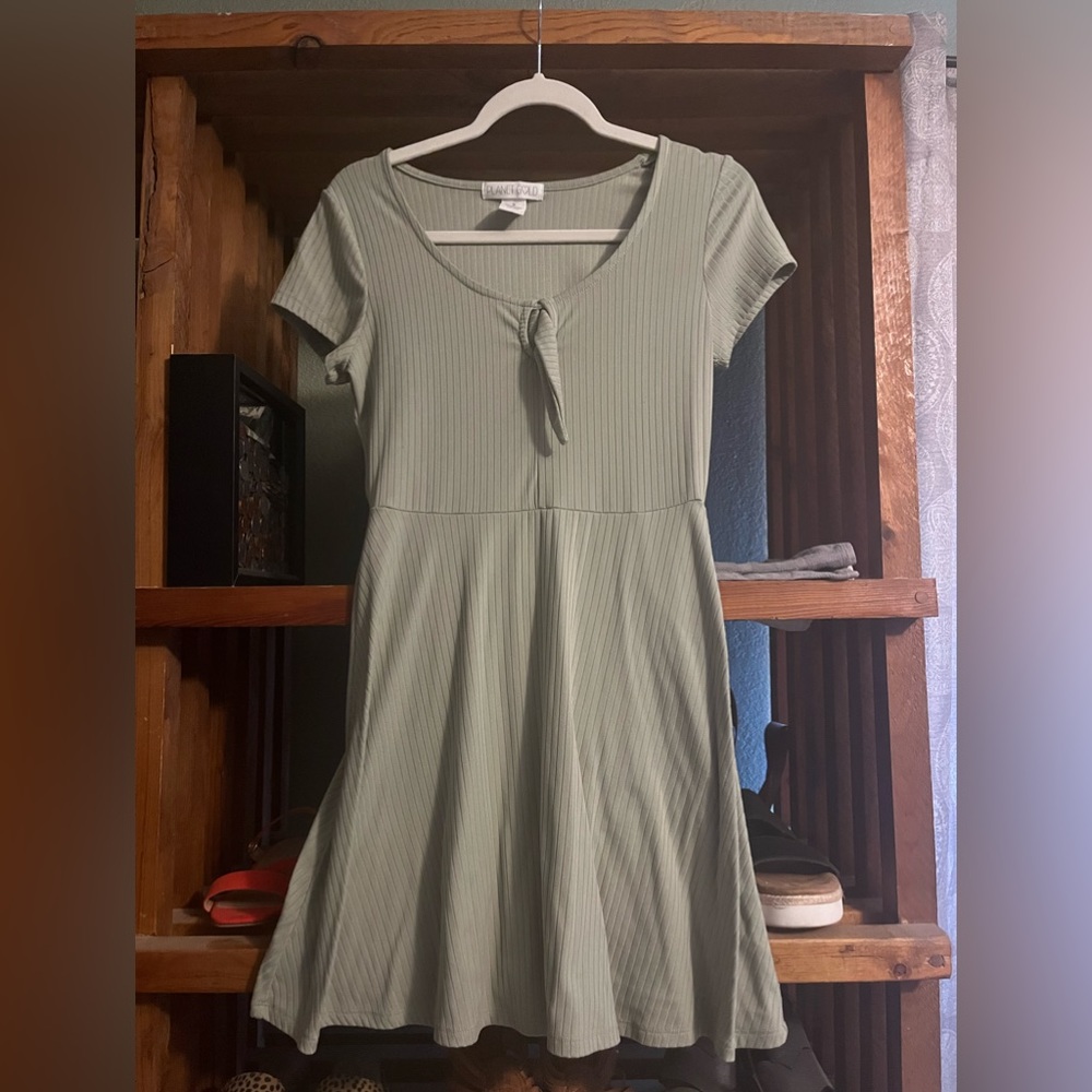 Planet Gold Cut Out Dress